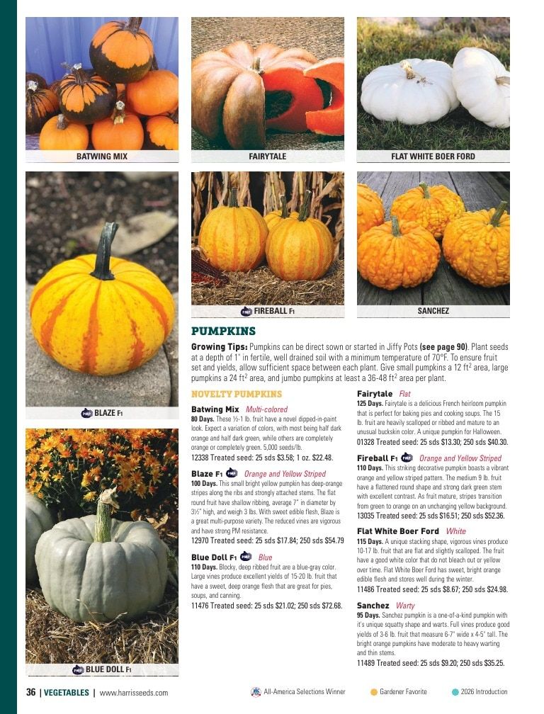 Harris Seeds Home Garden Catalog Weekly Ad January 1 - December 31, 2026