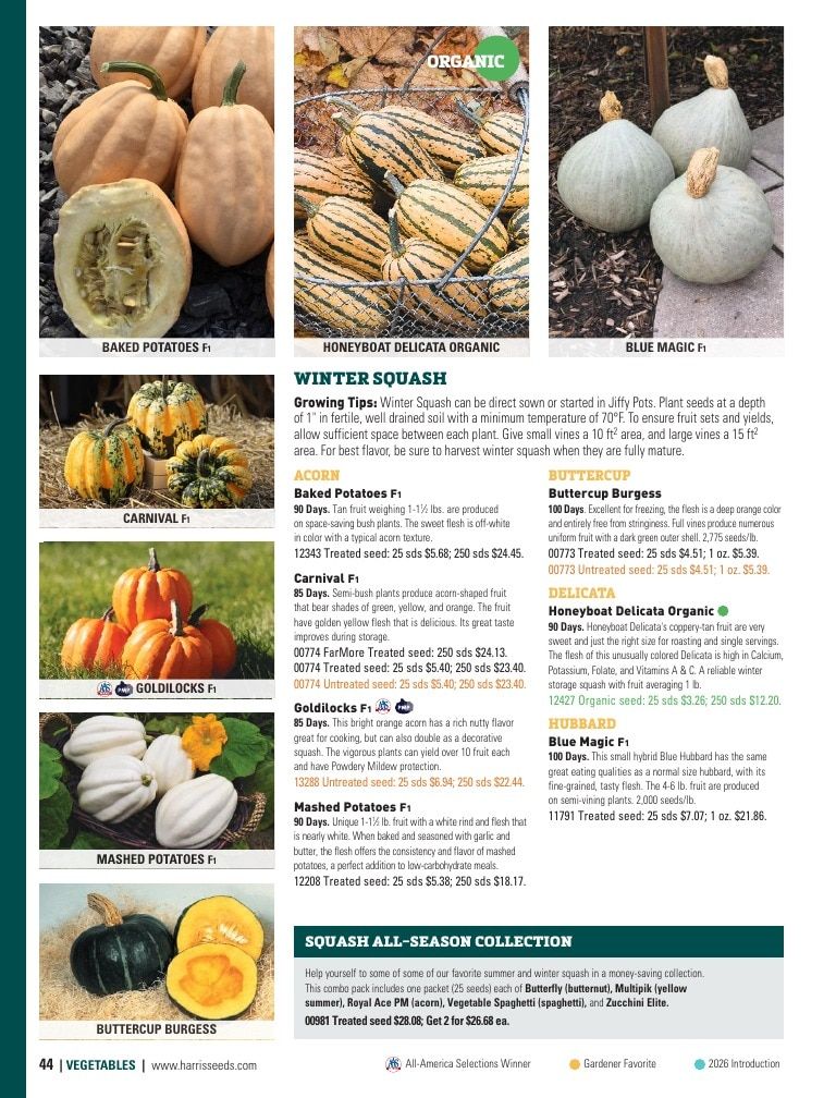 Harris Seeds Home Garden Catalog Weekly Ad January 1 - December 31, 2026