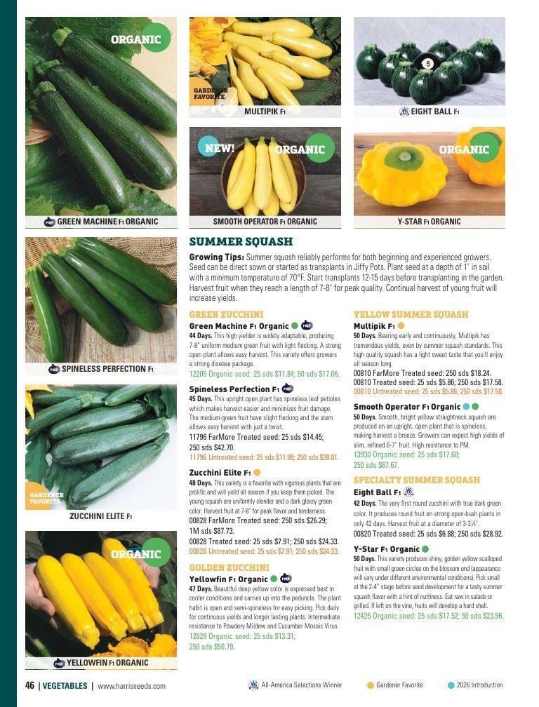 Harris Seeds Home Garden Catalog Weekly Ad January 1 - December 31, 2026