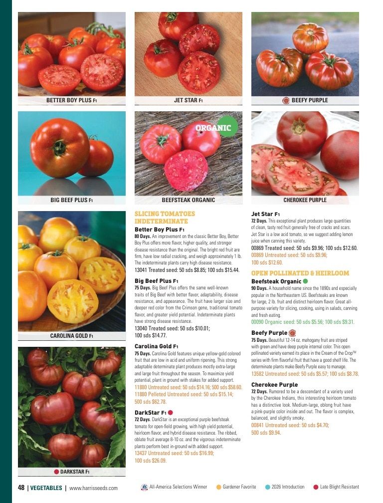 Harris Seeds Home Garden Catalog Weekly Ad January 1 - December 31, 2026