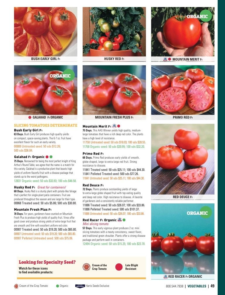 Harris Seeds Home Garden Catalog Weekly Ad January 1 - December 31, 2026