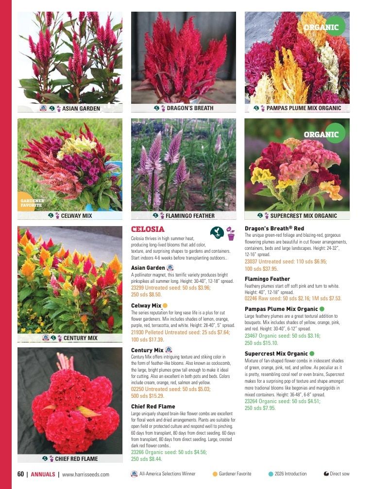 Harris Seeds Home Garden Catalog Weekly Ad January 1 - December 31, 2026