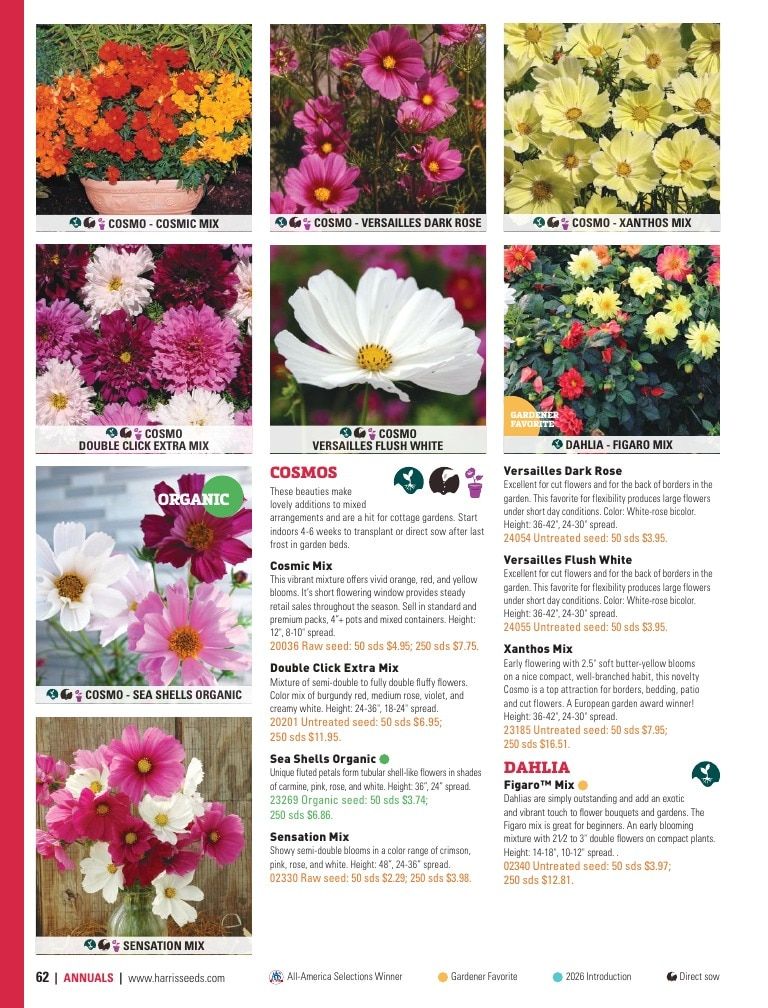 Harris Seeds Home Garden Catalog Weekly Ad January 1 - December 31, 2026