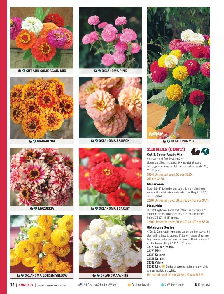 Harris Seeds Home Garden Catalog Weekly Ad January 1 - December 31, 2026