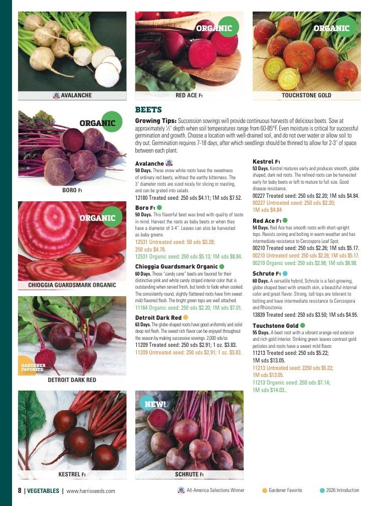 Harris Seeds Home Garden Catalog Weekly Ad January 1 - December 31, 2026