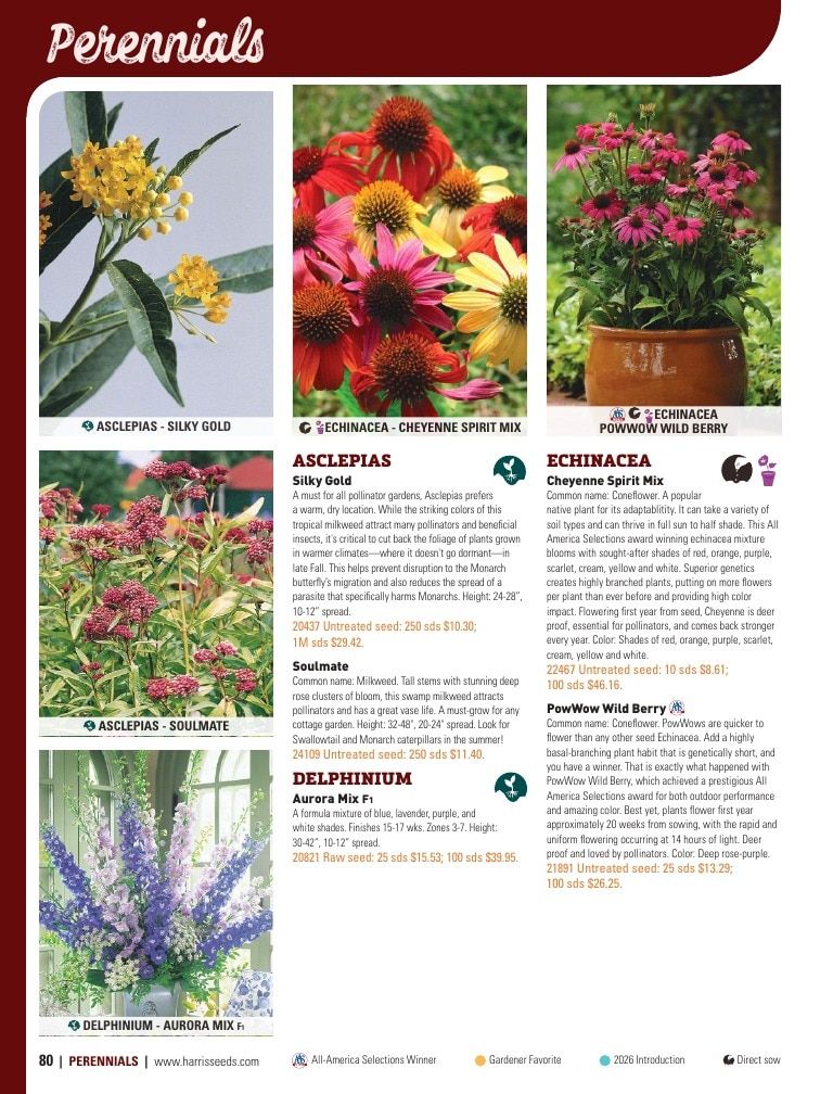 Harris Seeds Home Garden Catalog Weekly Ad January 1 - December 31, 2026