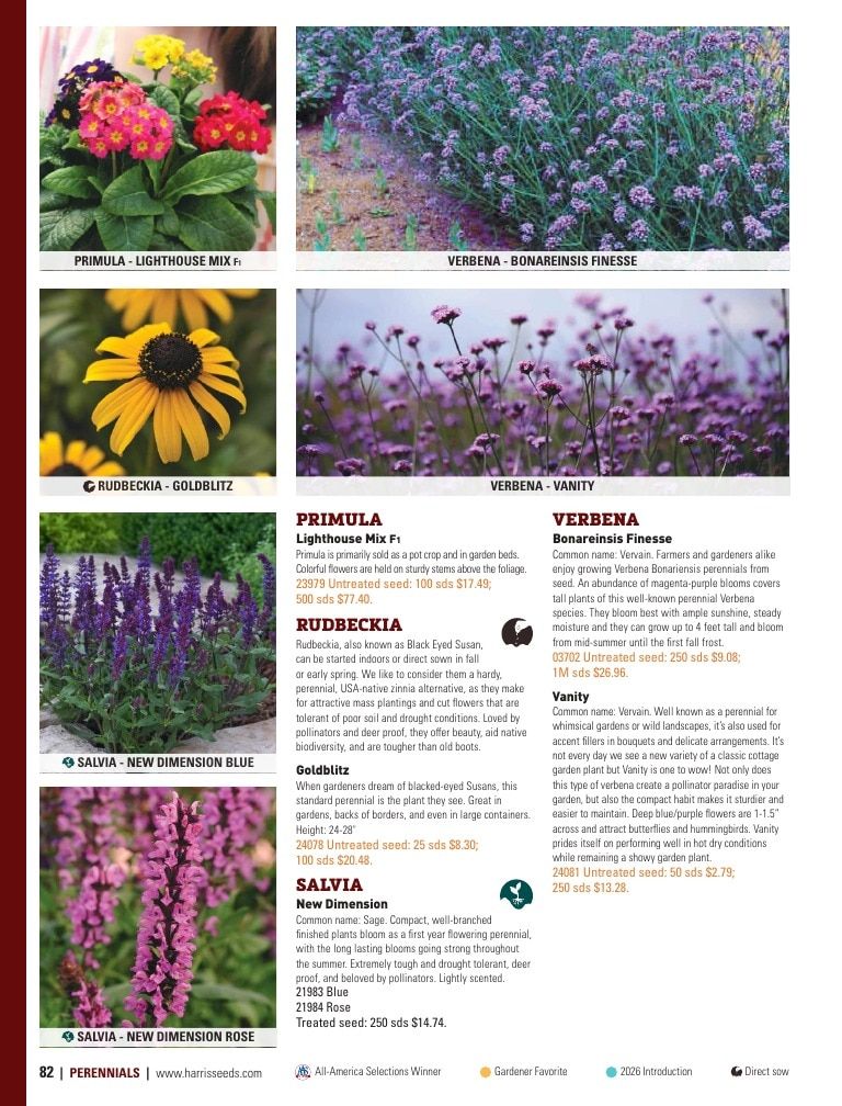 Harris Seeds Home Garden Catalog Weekly Ad January 1 - December 31, 2026