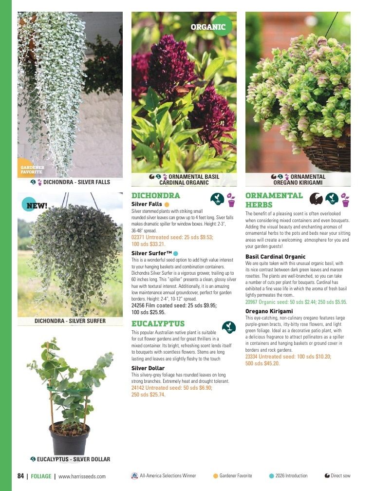Harris Seeds Home Garden Catalog Weekly Ad January 1 - December 31, 2026