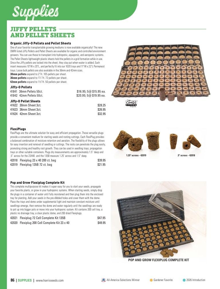 Harris Seeds Home Garden Catalog Weekly Ad January 1 - December 31, 2026
