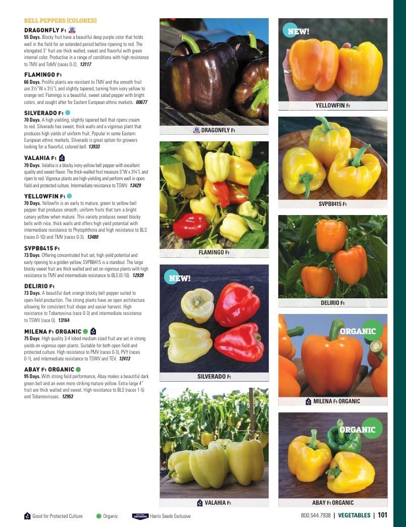 Harris Seeds Vegetable and Cut Flower Catalog Weekly Ad January 1 - December 31, 2026