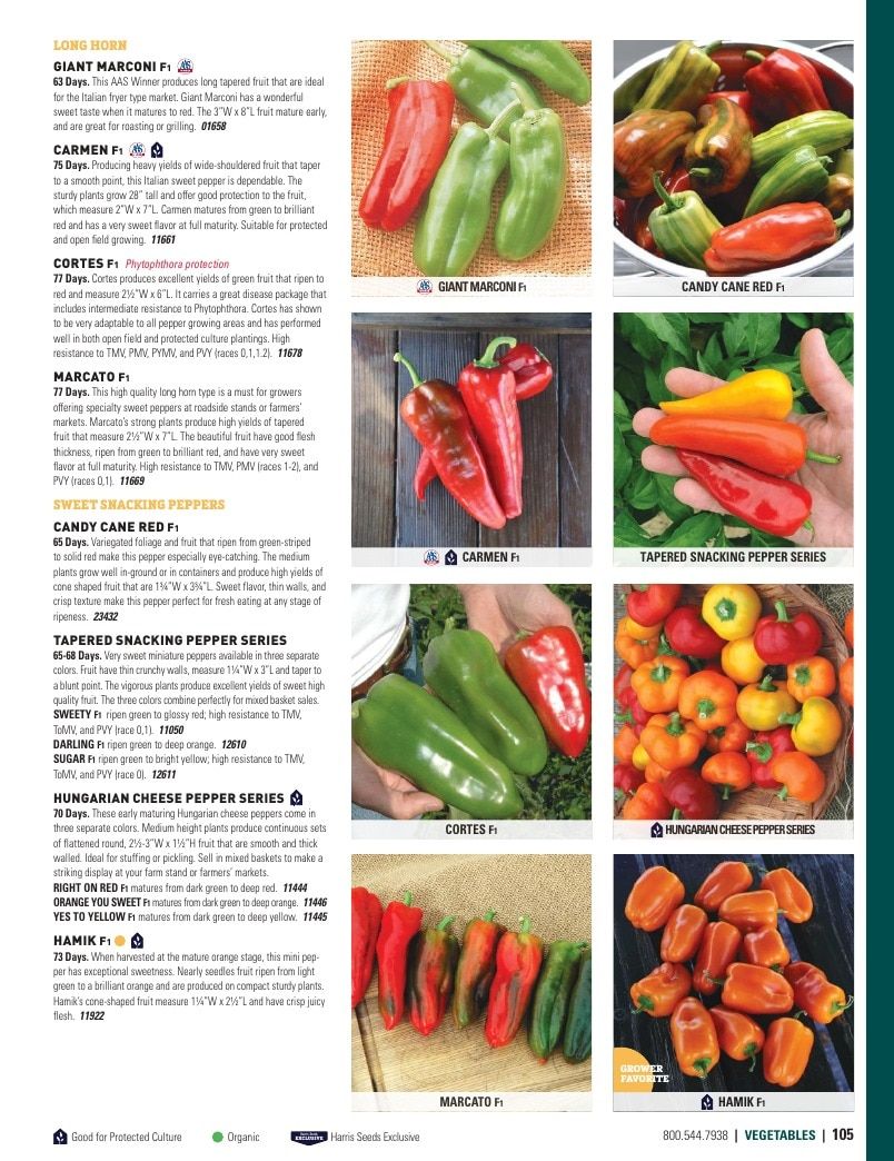 Harris Seeds Vegetable and Cut Flower Catalog Weekly Ad January 1 - December 31, 2026