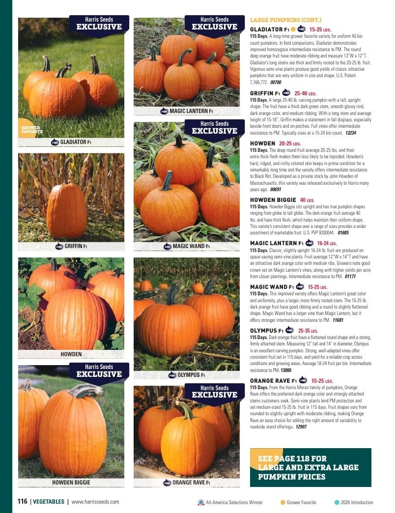 Harris Seeds Vegetable and Cut Flower Catalog Weekly Ad January 1 - December 31, 2026