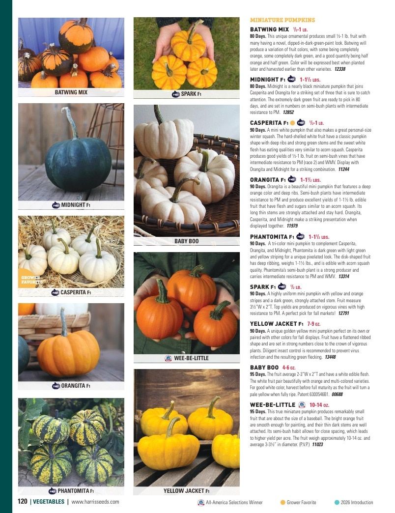 Harris Seeds Vegetable and Cut Flower Catalog Weekly Ad January 1 - December 31, 2026