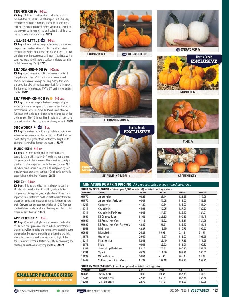 Harris Seeds Vegetable and Cut Flower Catalog Weekly Ad January 1 - December 31, 2026