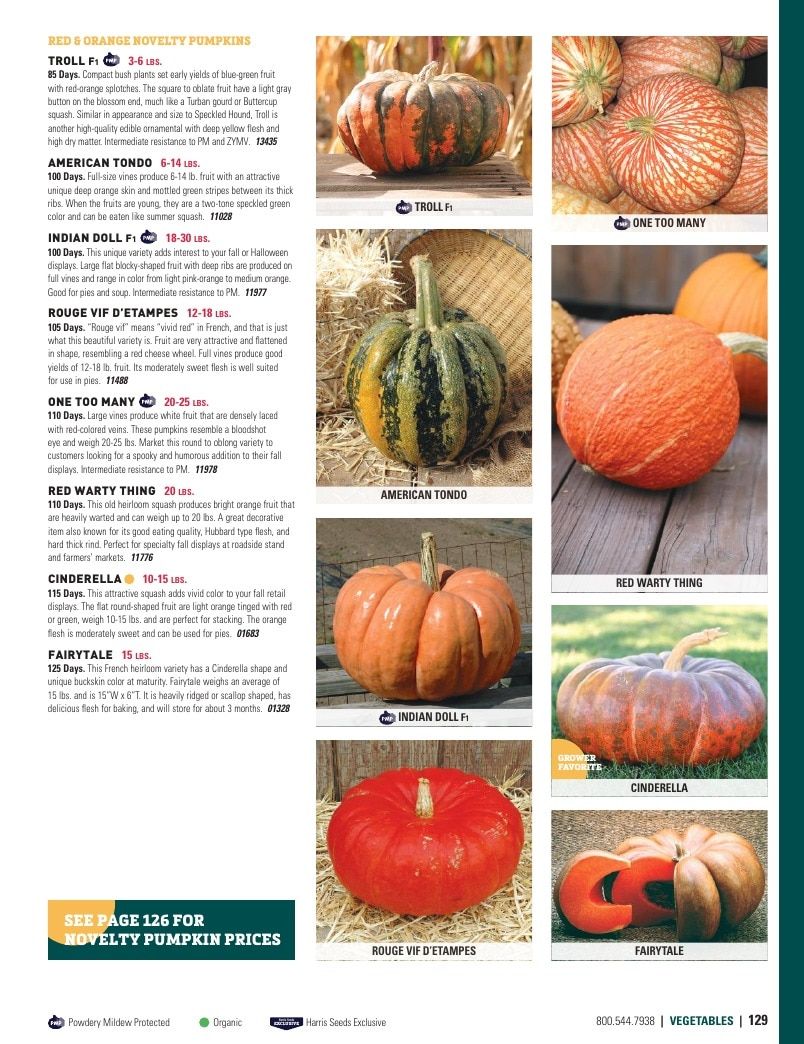 Harris Seeds Vegetable and Cut Flower Catalog Weekly Ad January 1 - December 31, 2026