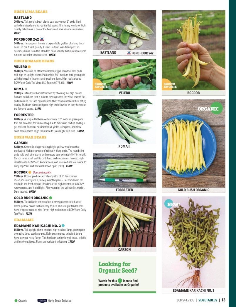 Harris Seeds Vegetable and Cut Flower Catalog Weekly Ad January 1 - December 31, 2026