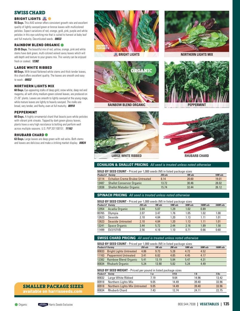 Harris Seeds Vegetable and Cut Flower Catalog Weekly Ad January 1 - December 31, 2026