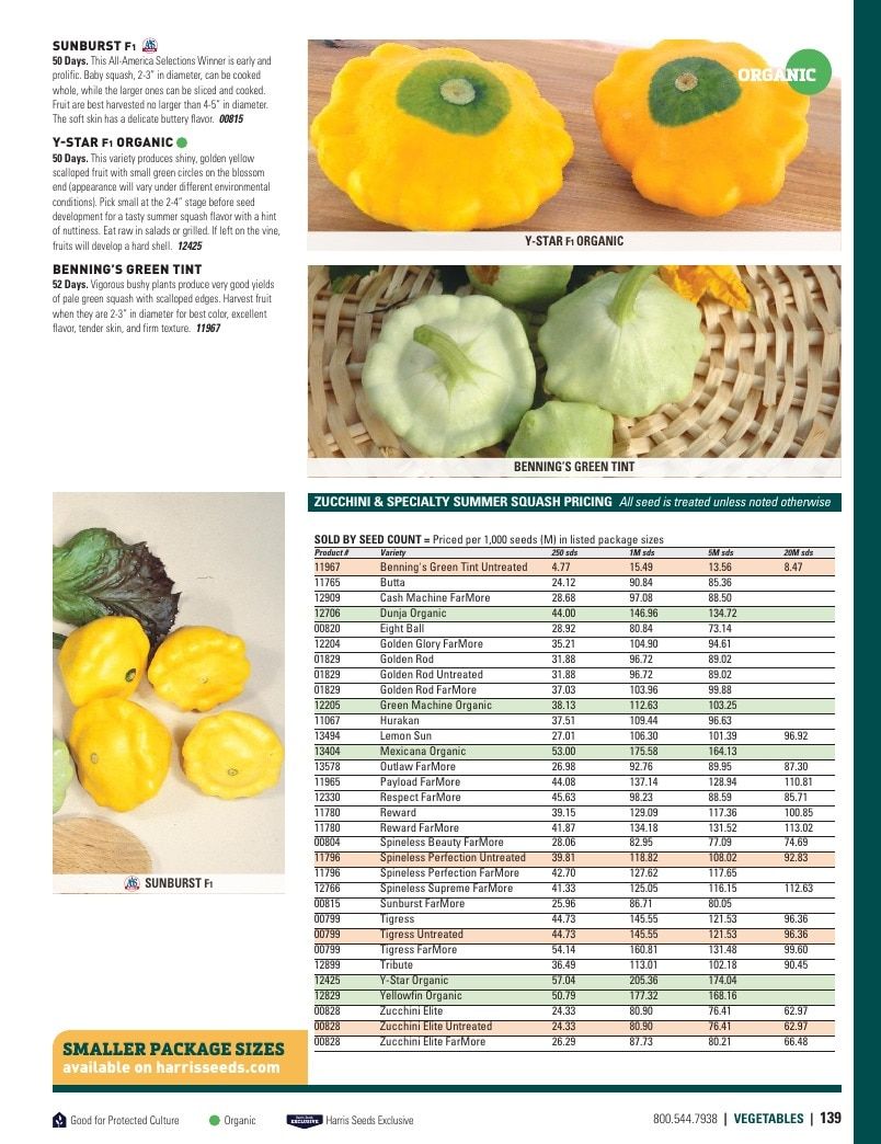 Harris Seeds Vegetable and Cut Flower Catalog Weekly Ad January 1 - December 31, 2026