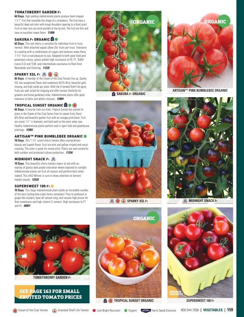 Harris Seeds Vegetable and Cut Flower Catalog Weekly Ad January 1 - December 31, 2026