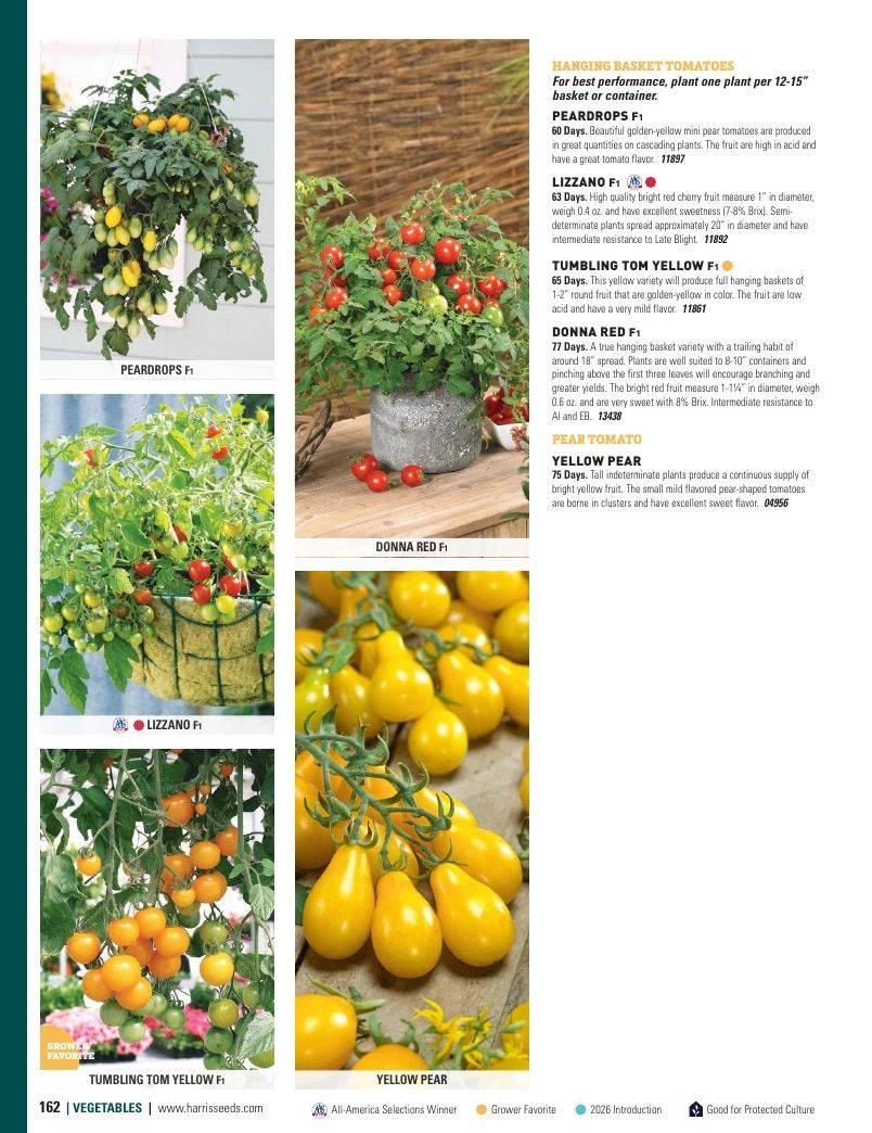 Harris Seeds Vegetable and Cut Flower Catalog Weekly Ad January 1 - December 31, 2026