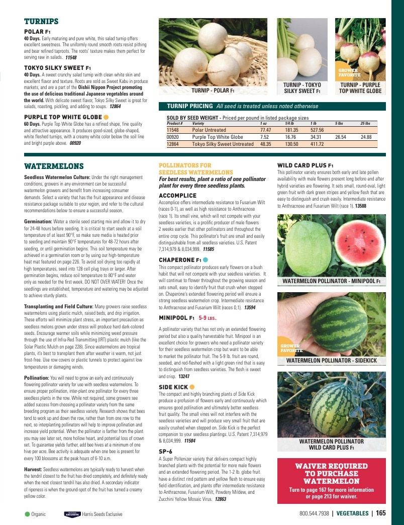 Harris Seeds Vegetable and Cut Flower Catalog Weekly Ad January 1 - December 31, 2026