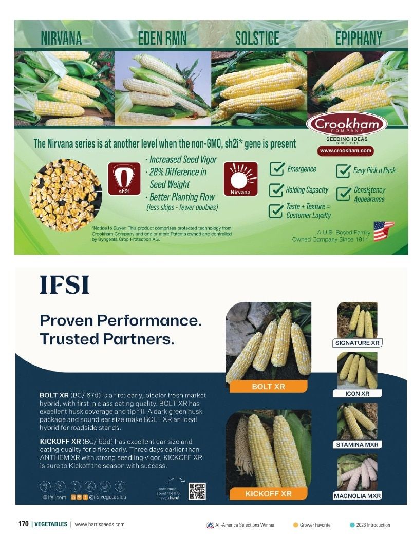 Harris Seeds Vegetable and Cut Flower Catalog Weekly Ad January 1 - December 31, 2026