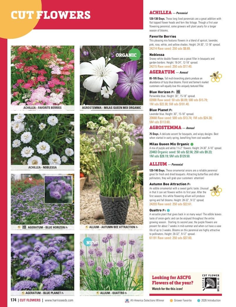 Harris Seeds Vegetable and Cut Flower Catalog Weekly Ad January 1 - December 31, 2026