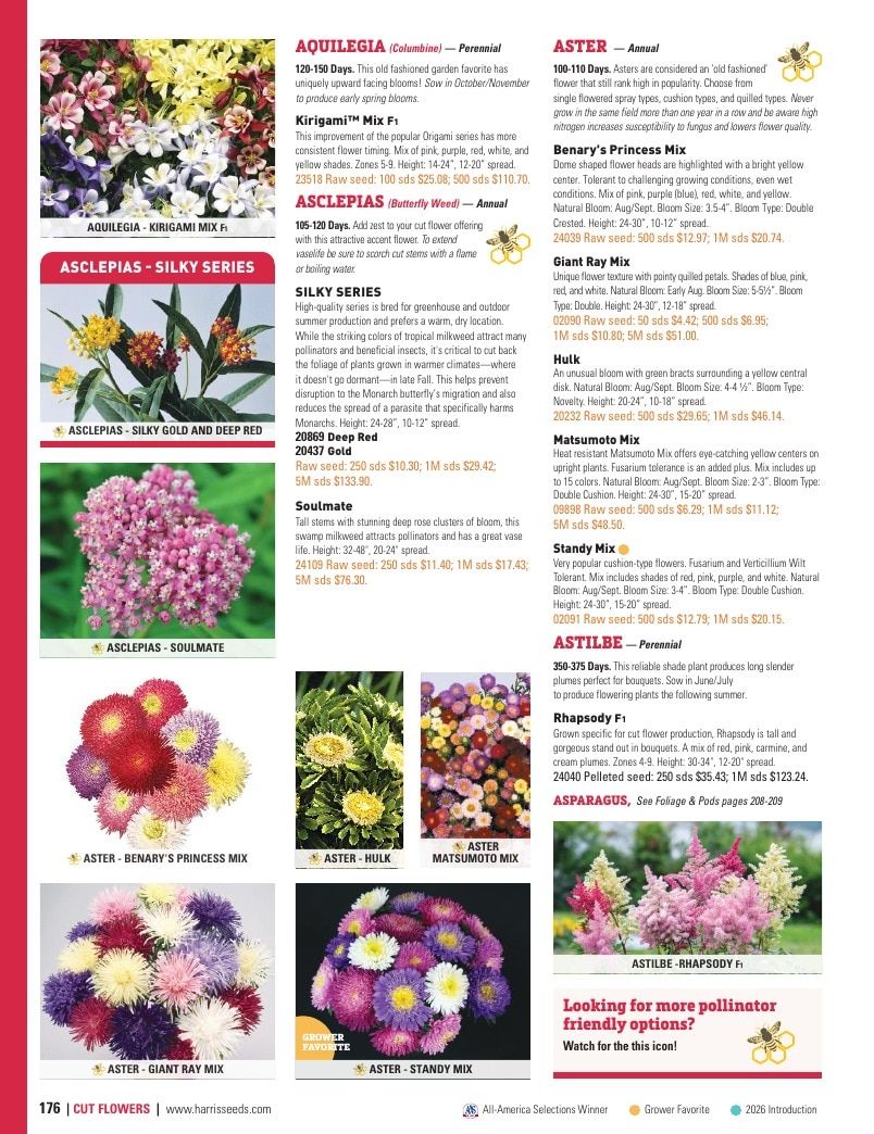 Harris Seeds Vegetable and Cut Flower Catalog Weekly Ad January 1 - December 31, 2026