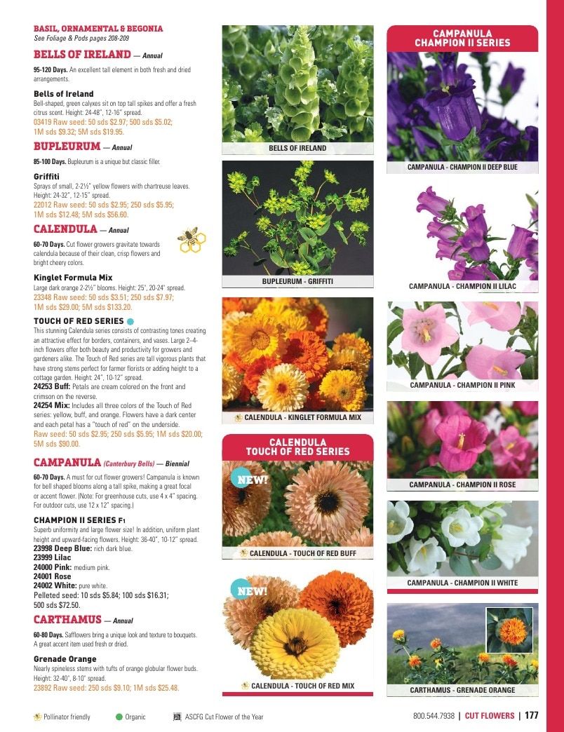 Harris Seeds Vegetable and Cut Flower Catalog Weekly Ad January 1 - December 31, 2026