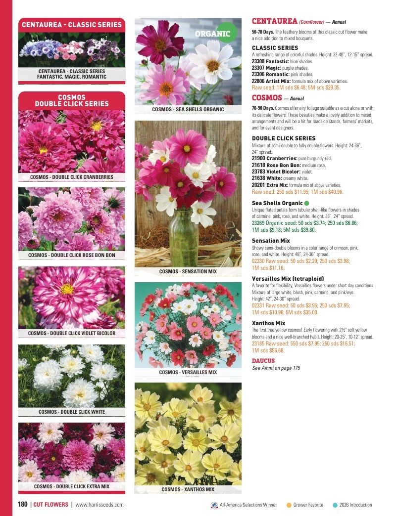 Harris Seeds Vegetable and Cut Flower Catalog Weekly Ad January 1 - December 31, 2026