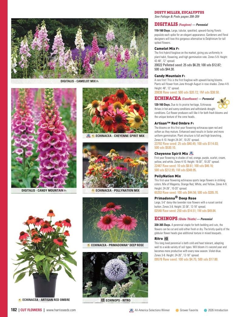 Harris Seeds Vegetable and Cut Flower Catalog Weekly Ad January 1 - December 31, 2026