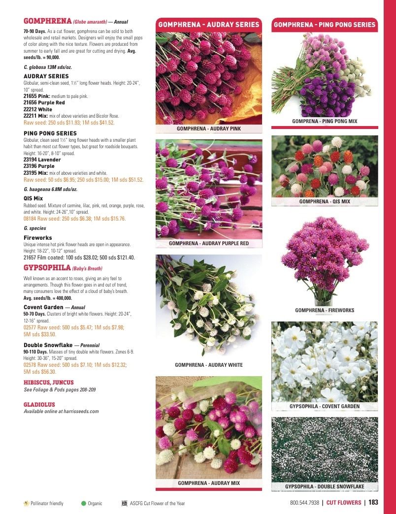 Harris Seeds Vegetable and Cut Flower Catalog Weekly Ad January 1 - December 31, 2026