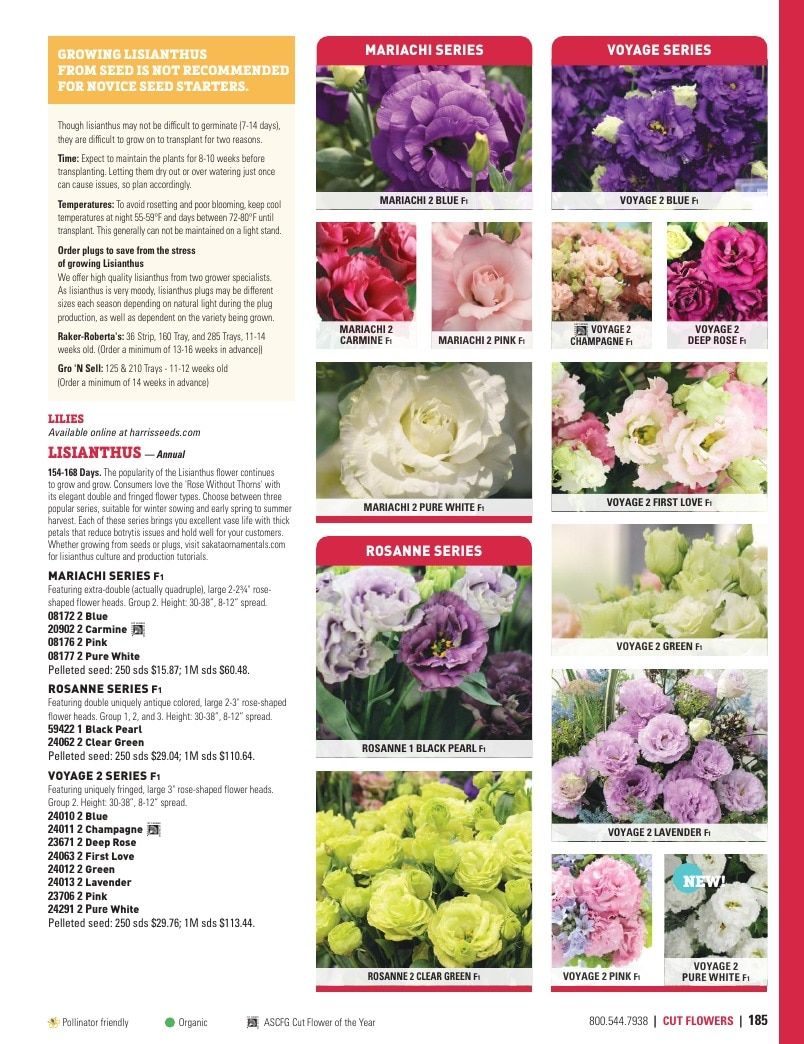 Harris Seeds Vegetable and Cut Flower Catalog Weekly Ad January 1 - December 31, 2026