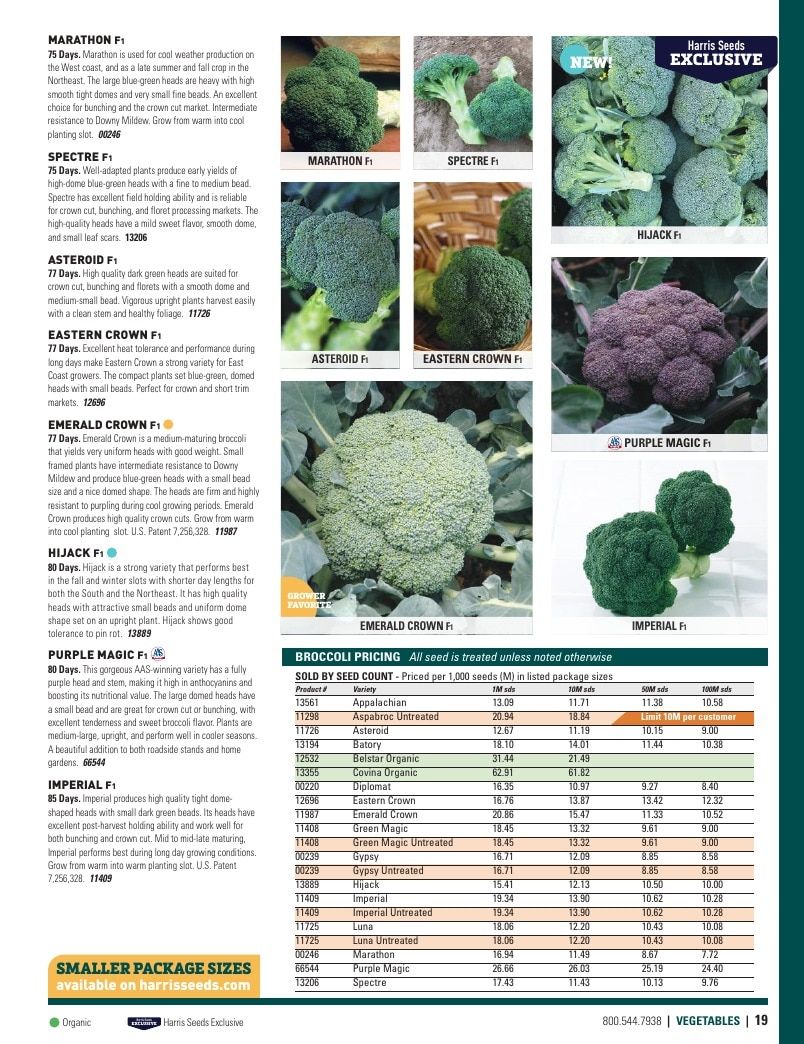 Harris Seeds Vegetable and Cut Flower Catalog Weekly Ad January 1 - December 31, 2026