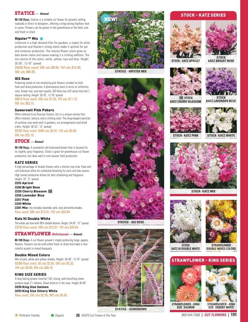 Harris Seeds Vegetable and Cut Flower Catalog Weekly Ad January 1 - December 31, 2026