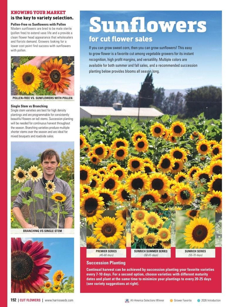 Harris Seeds Vegetable and Cut Flower Catalog Weekly Ad January 1 - December 31, 2026