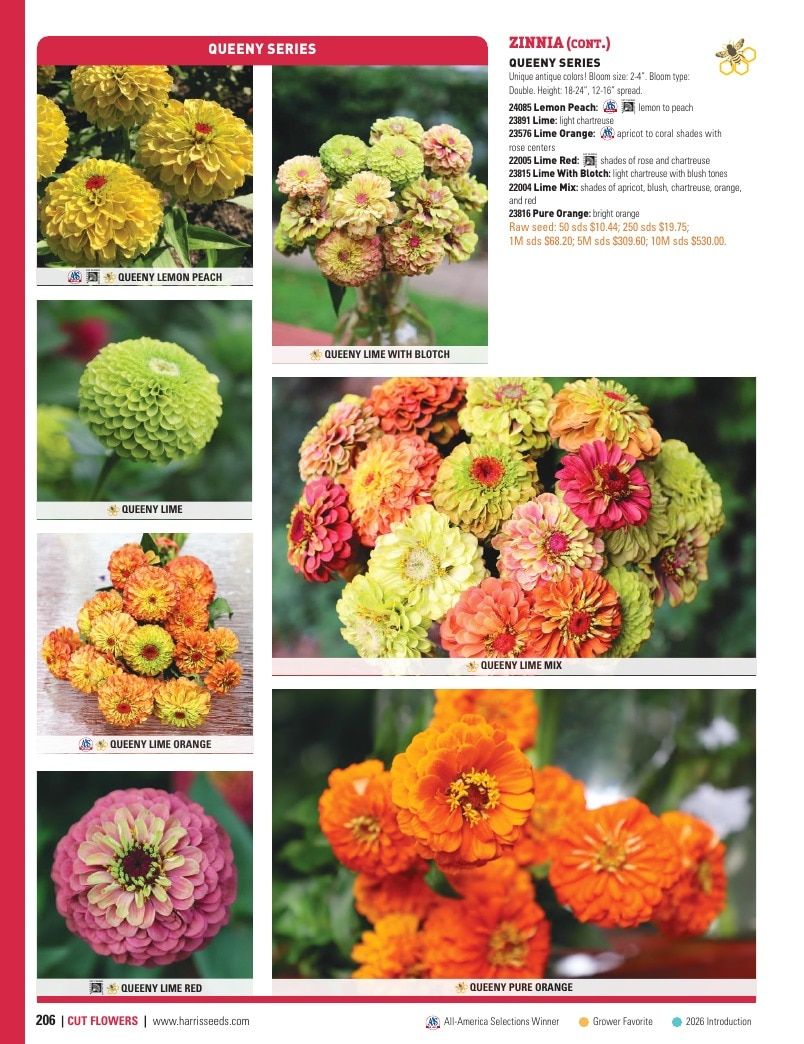 Harris Seeds Vegetable and Cut Flower Catalog Weekly Ad January 1 - December 31, 2026
