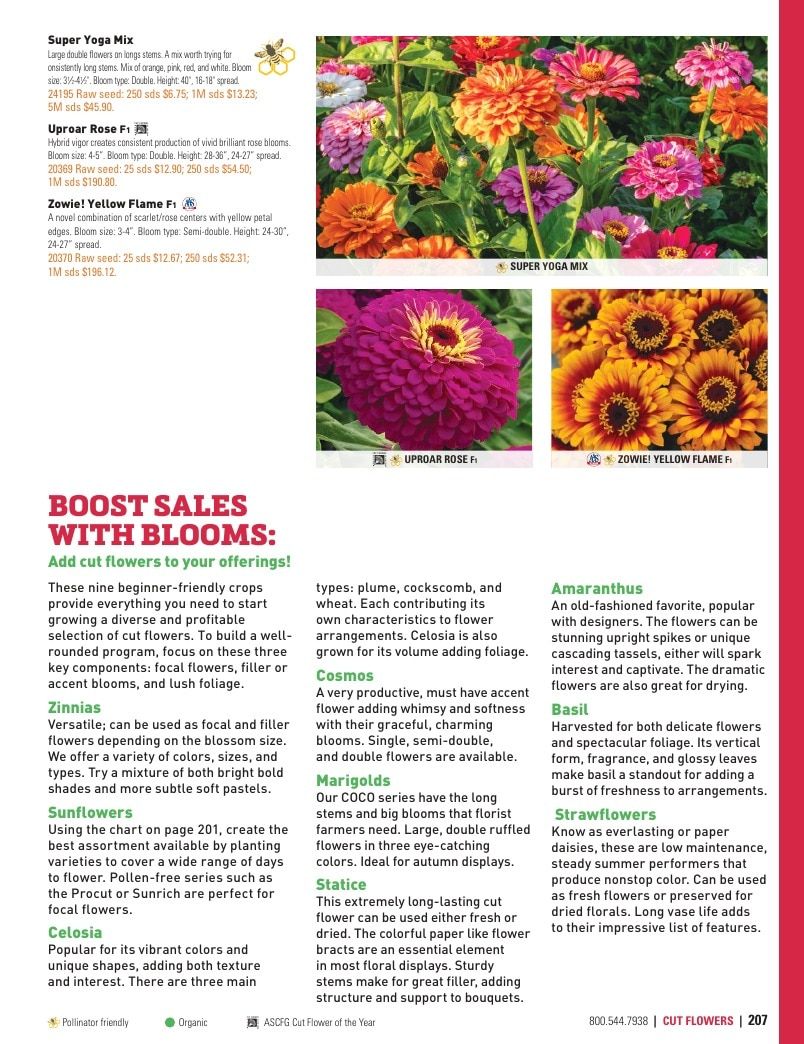 Harris Seeds Vegetable and Cut Flower Catalog Weekly Ad January 1 - December 31, 2026