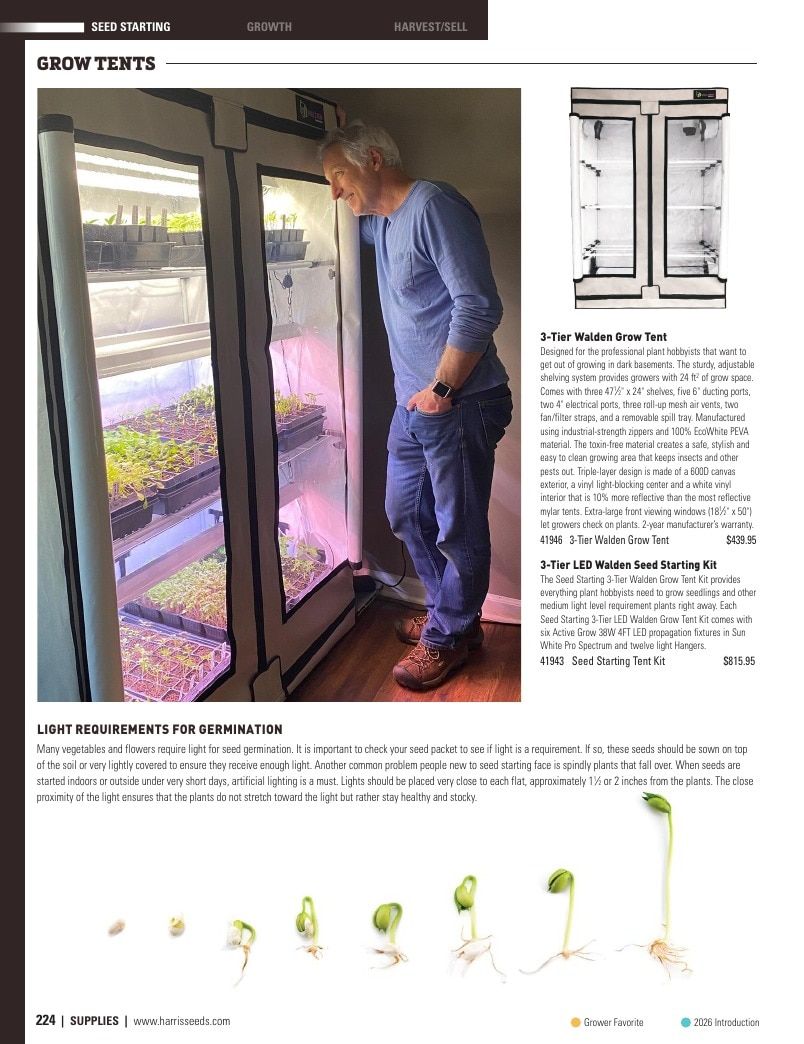 Harris Seeds Vegetable and Cut Flower Catalog Weekly Ad January 1 - December 31, 2026