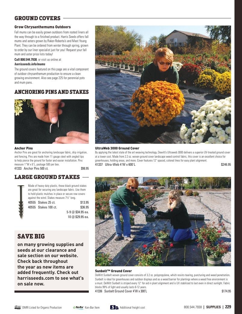 Harris Seeds Vegetable and Cut Flower Catalog Weekly Ad January 1 - December 31, 2026