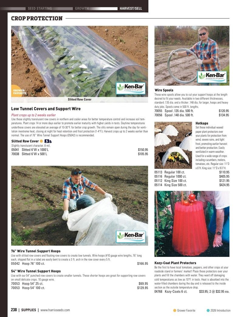 Harris Seeds Vegetable and Cut Flower Catalog Weekly Ad January 1 - December 31, 2026