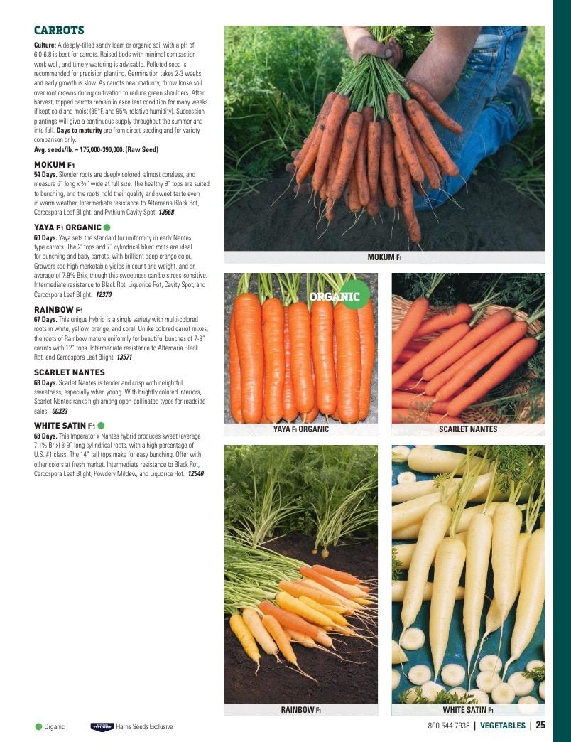 Harris Seeds Vegetable and Cut Flower Catalog Weekly Ad January 1 - December 31, 2026
