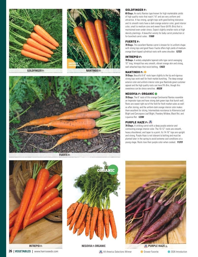 Harris Seeds Vegetable and Cut Flower Catalog Weekly Ad January 1 - December 31, 2026