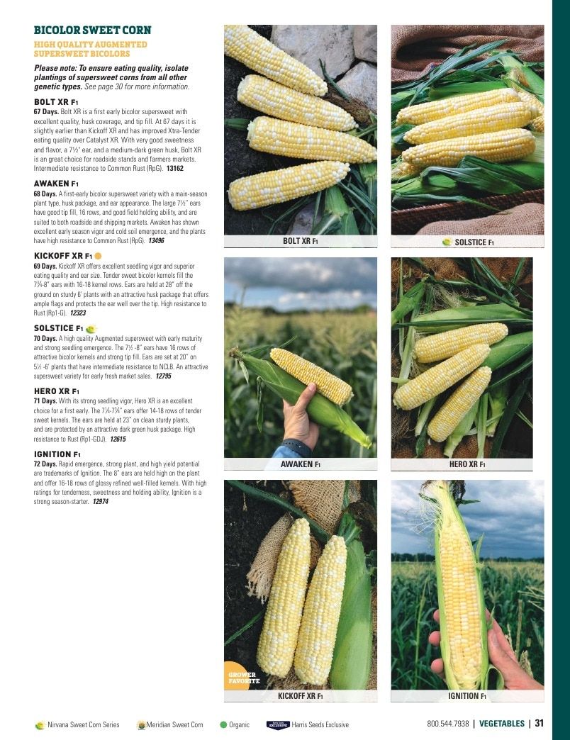 Harris Seeds Vegetable and Cut Flower Catalog Weekly Ad January 1 - December 31, 2026
