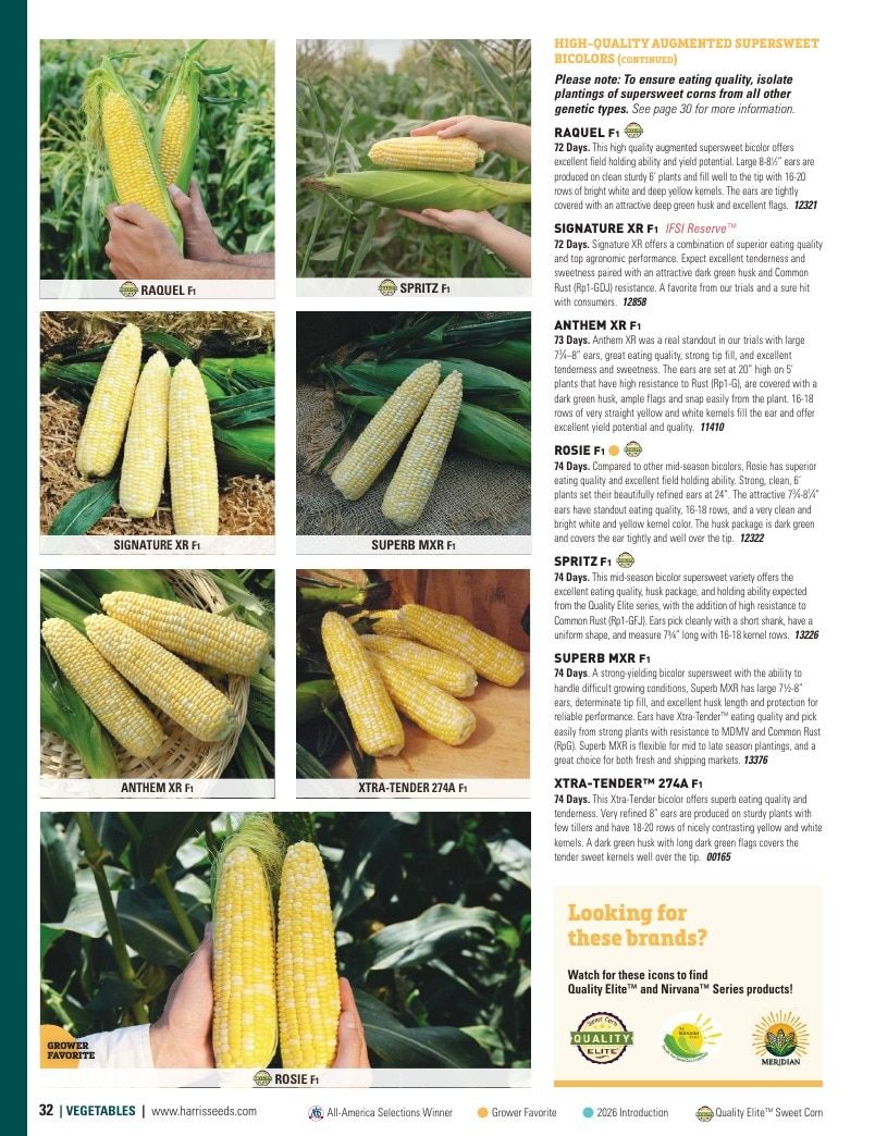 Harris Seeds Vegetable and Cut Flower Catalog Weekly Ad January 1 - December 31, 2026
