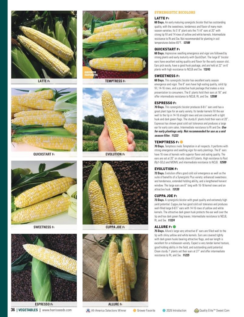 Harris Seeds Vegetable and Cut Flower Catalog Weekly Ad January 1 - December 31, 2026