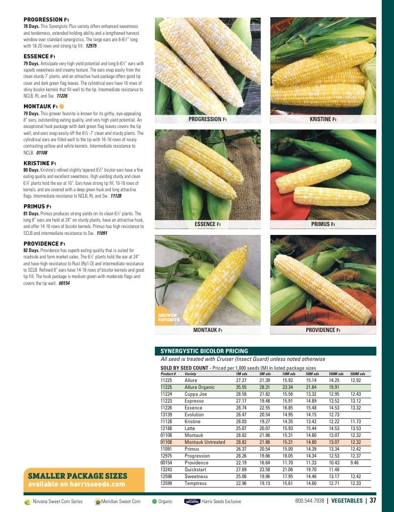 Harris Seeds Vegetable and Cut Flower Catalog Weekly Ad January 1 - December 31, 2026