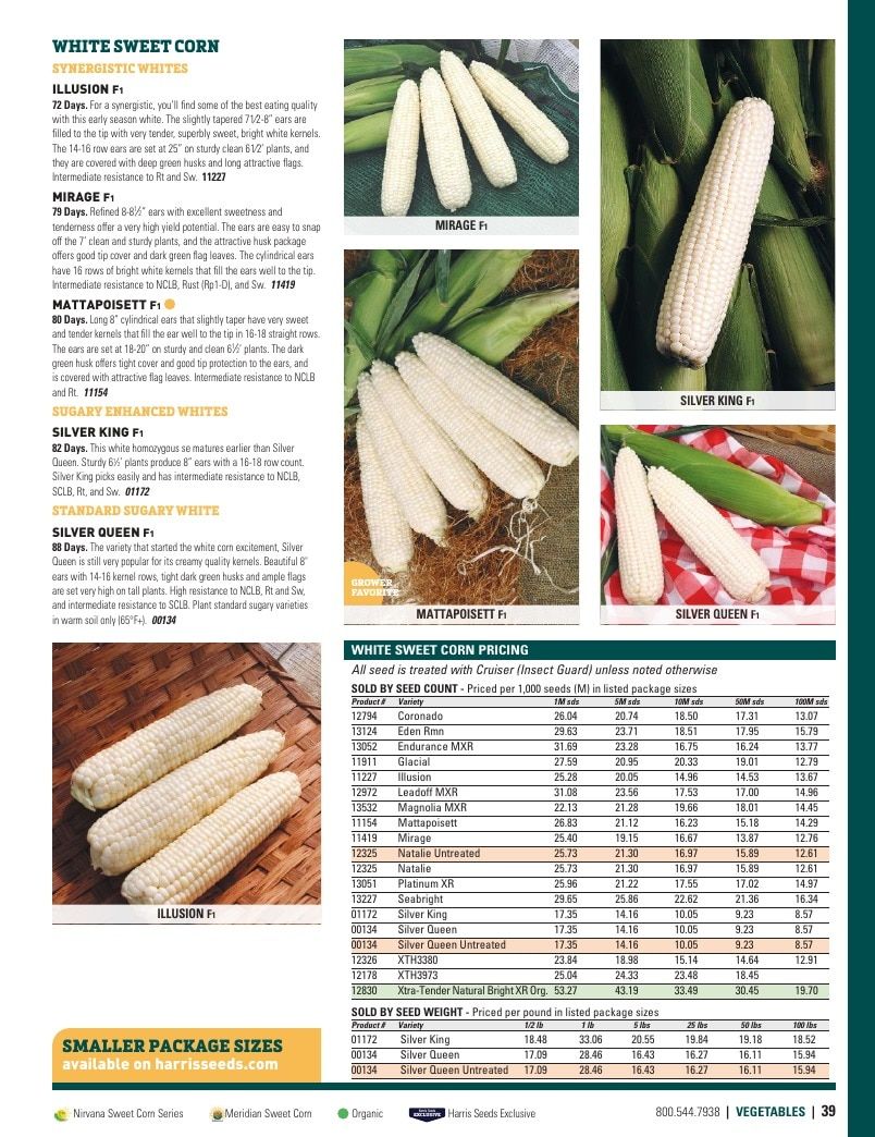 Harris Seeds Vegetable and Cut Flower Catalog Weekly Ad January 1 - December 31, 2026
