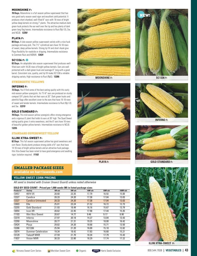 Harris Seeds Vegetable and Cut Flower Catalog Weekly Ad January 1 - December 31, 2026
