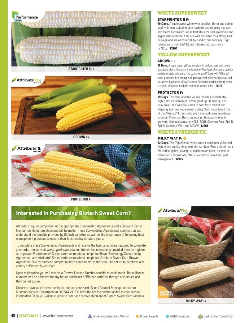 Harris Seeds Vegetable and Cut Flower Catalog Weekly Ad January 1 - December 31, 2026